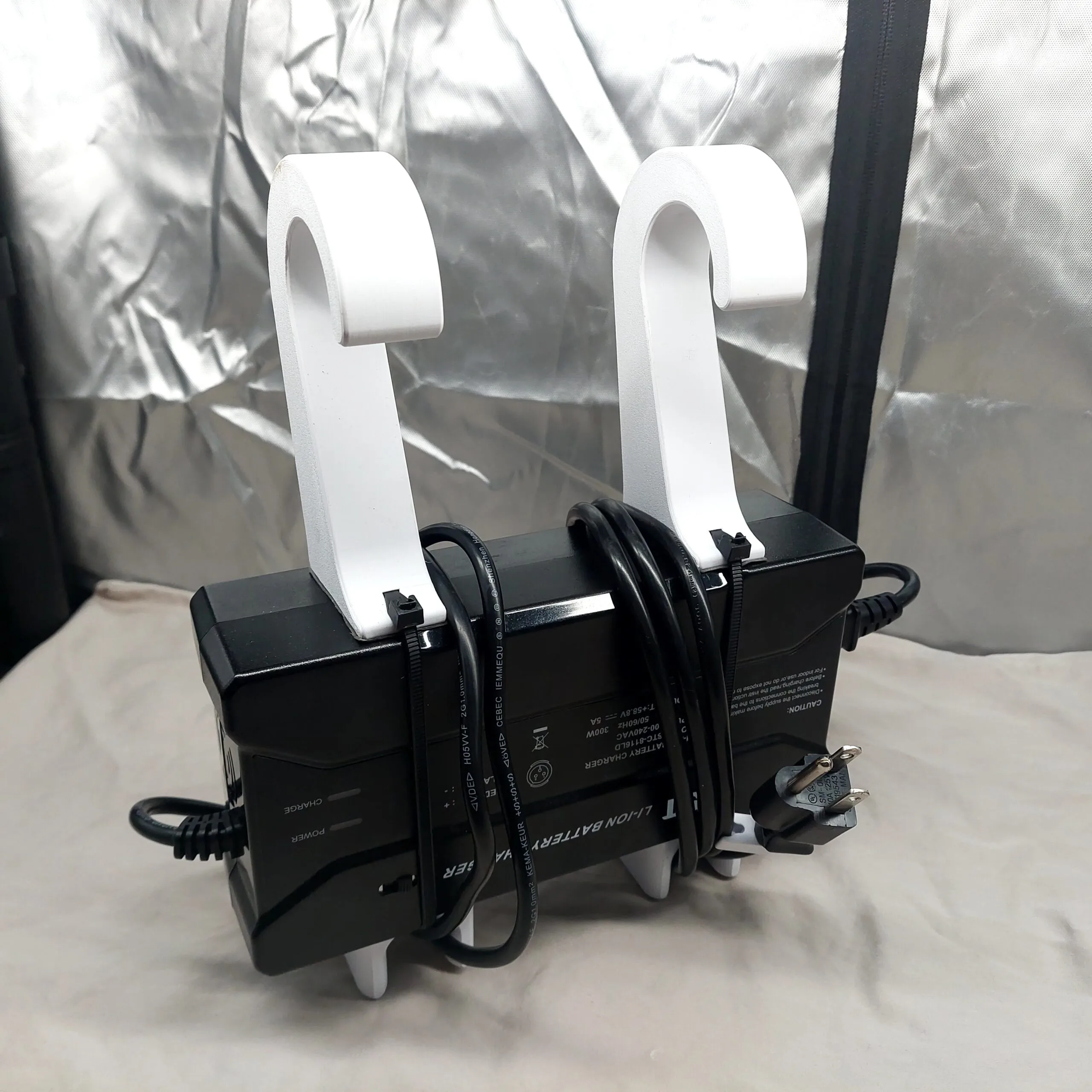 E-bike Charger Handlebar Hooks
